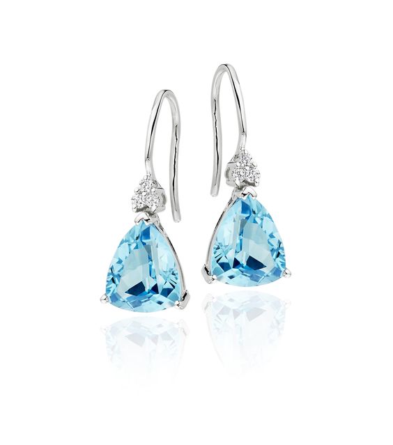 aquamarine earrings