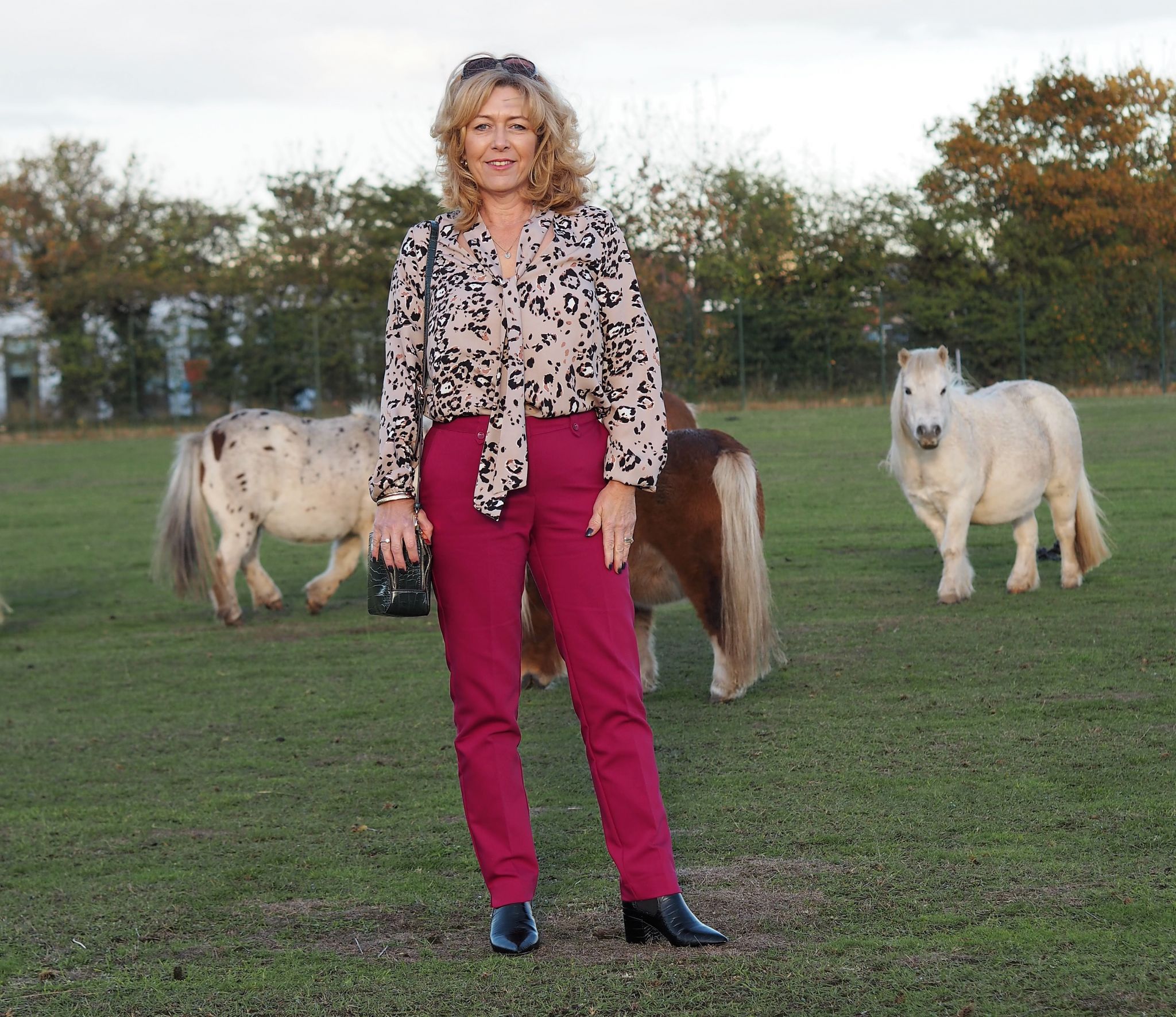 Leopard and cerise from Laura Ashley