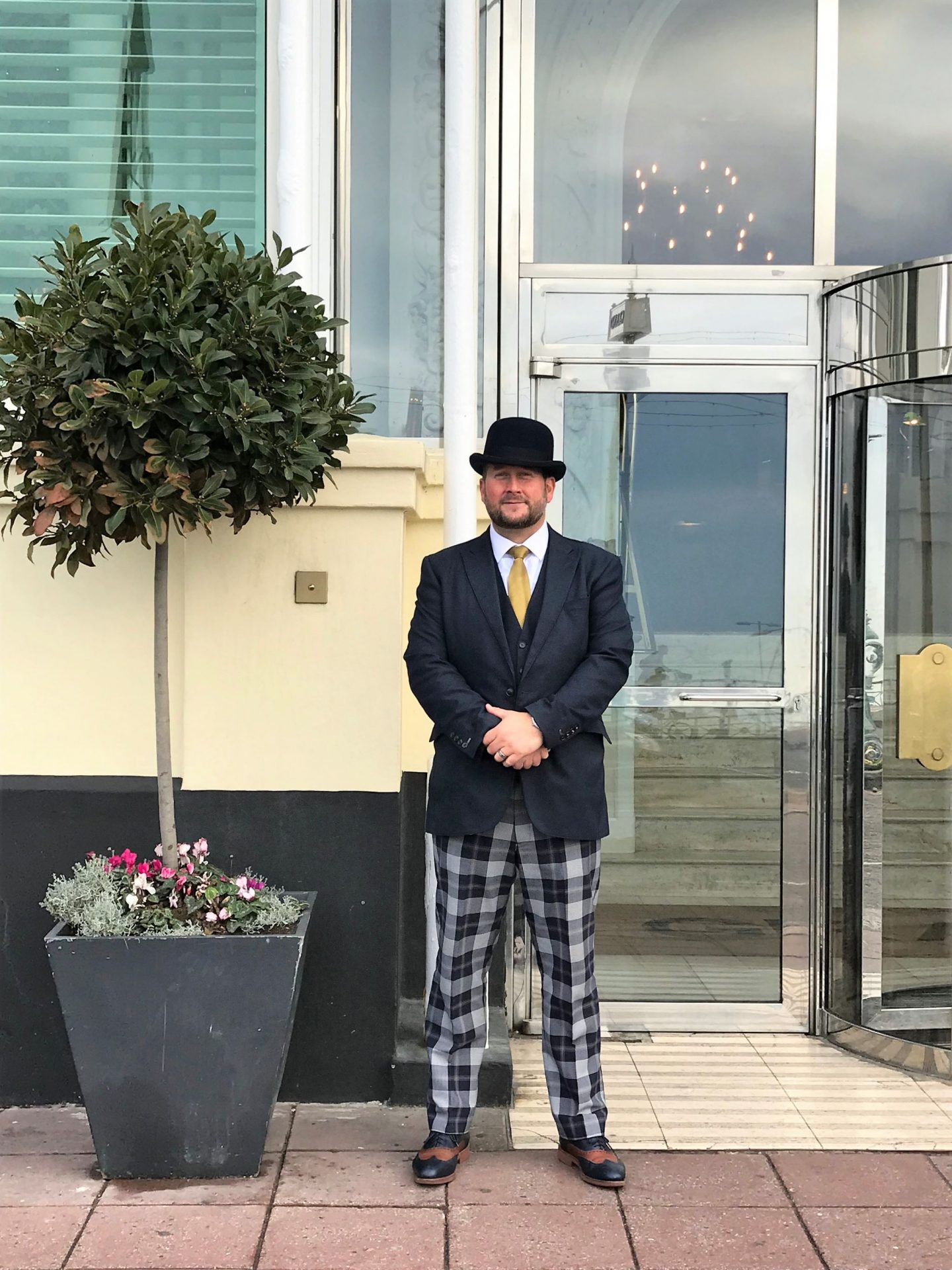 Many years ago I stayed in a hotel along the seafront and I remember walking past The Grand Hotel wishing that I was staying there.