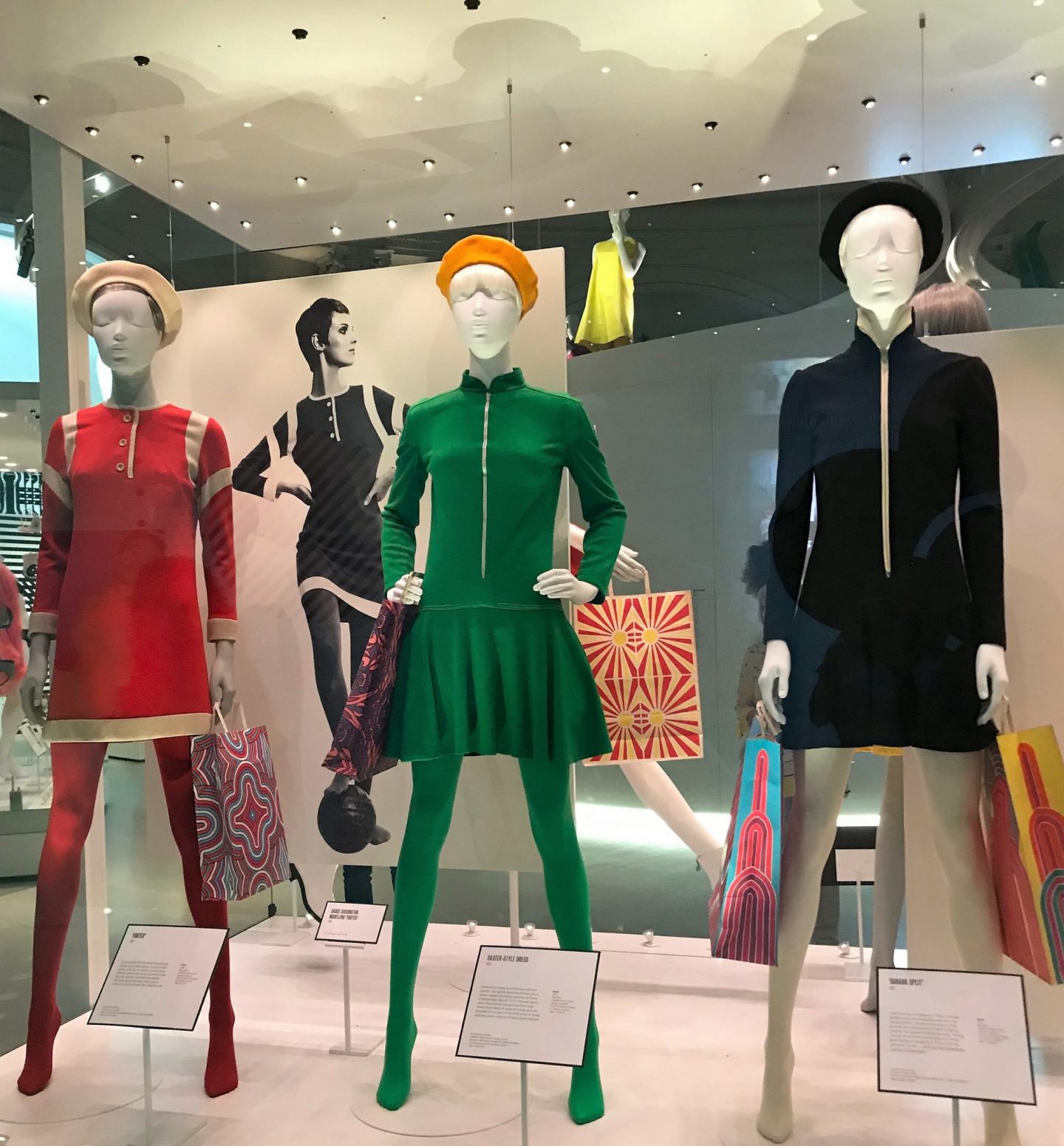 mary quant at the Victoria and Albert museum