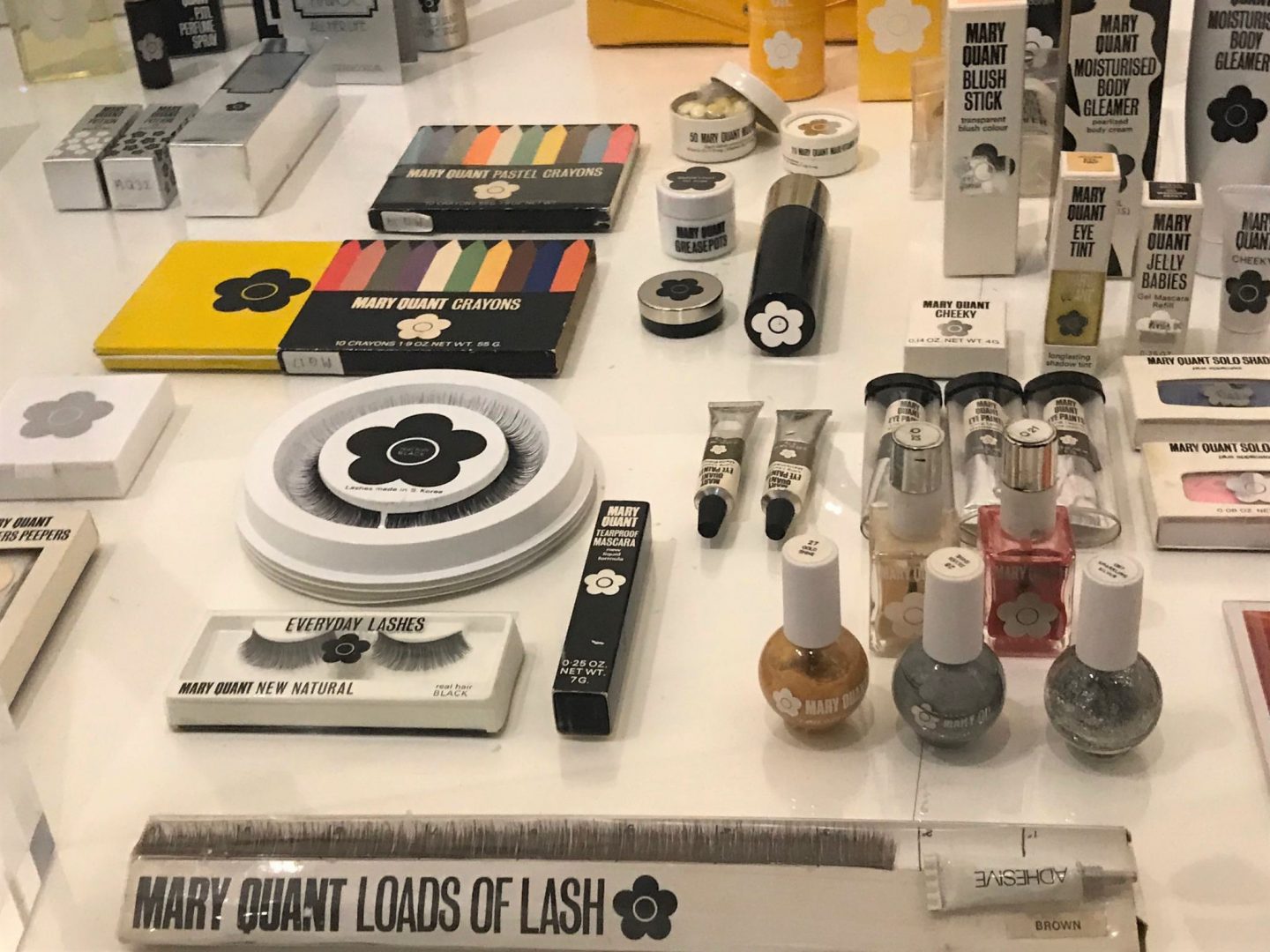 Mary Quant at the victoria and albert museum