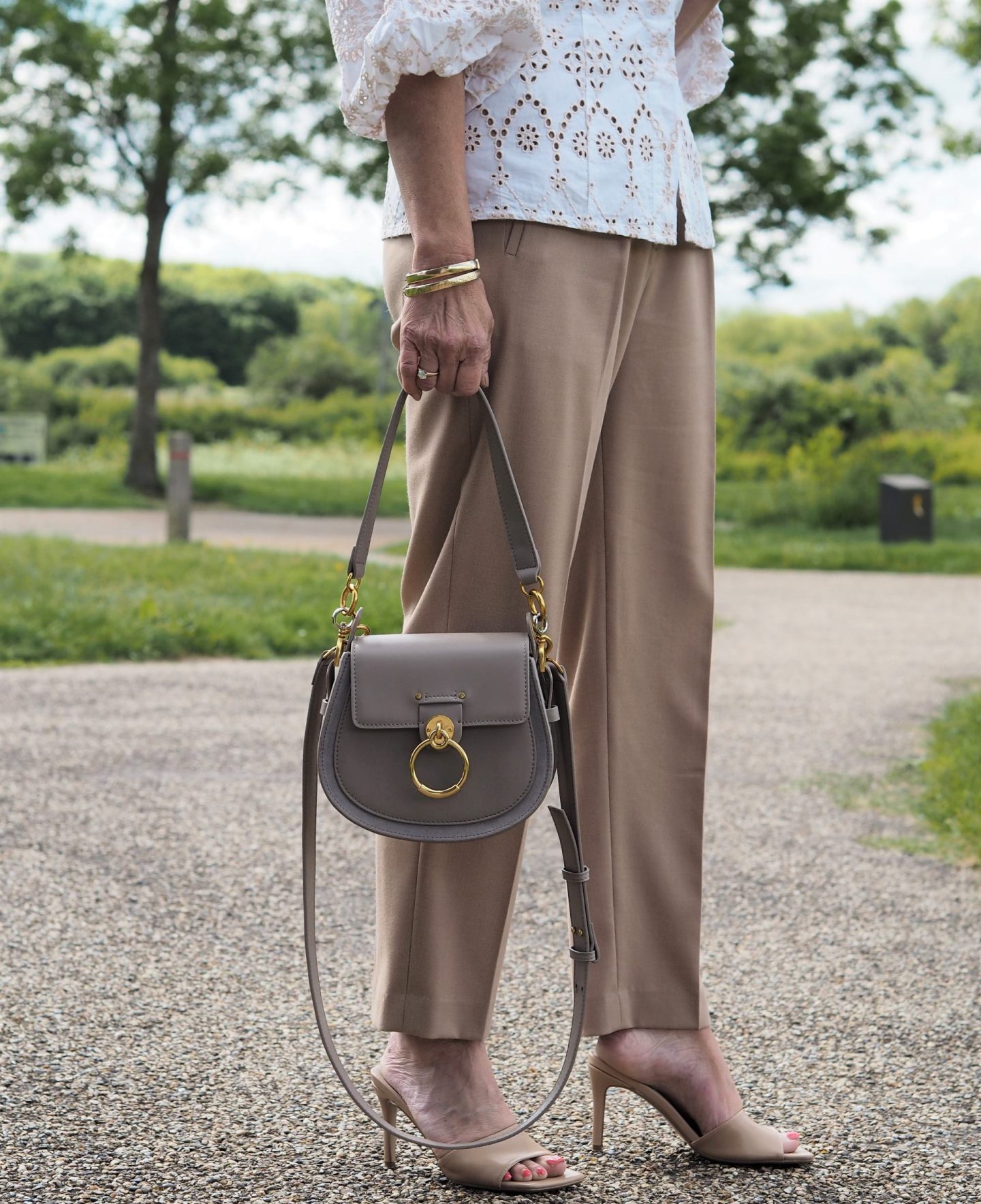 Chloe taupe bag sale