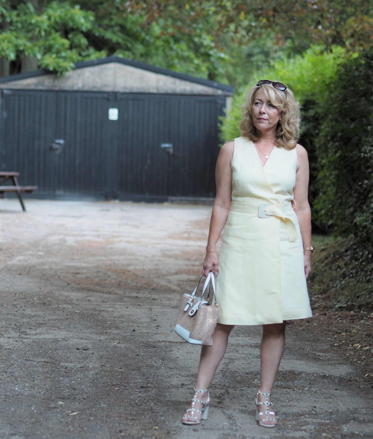 all the summer dresses lined up from previous years are at the ready.