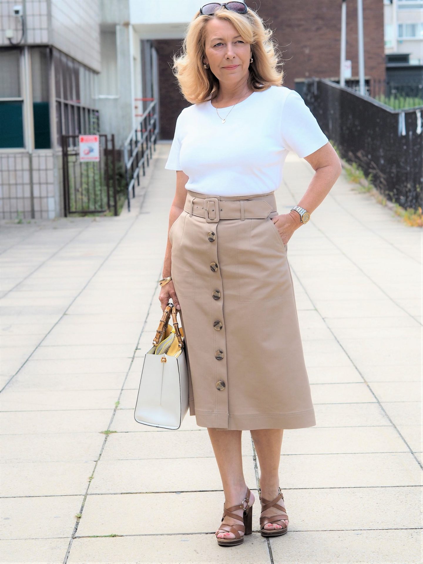 safari-style skirt that will work perfectly with my neutral wardrobe